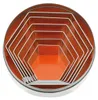Ausstecher Ausstechformen SECHSECK HEXAGON glatt 6-tlg. für Produktbild-Vorschau 1