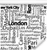 10m VLIES WALLPAPER Roll Città del mondo Londra Parigi New Anteprima dell’immagine prodotto 1