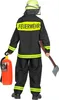Kinder Kostüm Feuerwehrmann Blau Gr. 104 Produktbild-Vorschau 5