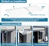 UISEBRT Vordach Haustür 50×80 cm transparent - Produktbild-Vorschau 8