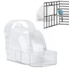 Birds Bath Box Hanging Transparent Birds Bathtub Shower Box Produktbild-Vorschau 1