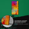 Dekor Leinwand Uhr Wandbilder 30x60 Ausdrucksstarke Produktbild-Vorschau 5