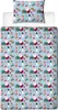 A flat lay of a Peppa Pig themed duvet cover and pillowcase with a Christmas design. Náhled obrázku produktu