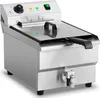 Regelbare Elektrofritteuse mit Ablasshahn 400 V 6000 W 16 l Produktbild-Vorschau 2