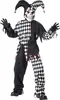Joker-kostuum voor kinderen, Halloweenkostuum, zwart-wit - Productafbeelding-voorbeeld 1