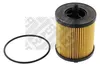 Ölfilter MAPCO 64704 Filtereinsatz für OPEL ZAFIRA B (A05) Produktbild-Vorschau 1