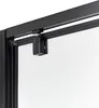 BELIANI Duschkabine Schwarz aus Sicherheitsglas Aluminium Produktbild-Vorschau 5