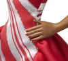 Barbie Panenka Holiday Doll 2019 Kudrnatá  Brunetka Náhled obrázku produktu 6