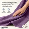 Komfortec 2er Saunatuch Set 80x200 cm aus 100% Baumwolle, Produktbild-Vorschau 4