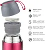 Milu® Thermobehälter für Essen 650ml, Edelstahl Produktbild-Vorschau 2