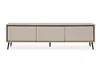 Lowboard >Arona< 3 Klappen, in Sand / Schwarz - Produktbild-Vorschau 6