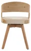 Lot de 2 chaises de salle à manger en bois, avec assises Voir les images du produit 17