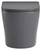 Wand-WC Set Nakia Tiefspüler ohne Spülrand kurz dunkelgrau Produktbild-Vorschau 4