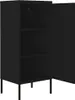 vidaXL Armoire de stockage noire 42,5x35x101,5 cm Acier Voir les images du produit 5