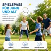 Sada na badminton se dvěma raketami, badmintonovým míčkem a Náhled obrázku produktu 6