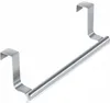 A stainless steel over-the-door towel rack against a white background. Produktbild-Vorschau