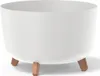 Gracia Standard runder Blumentopf auf Beinen weiß Produktbild-Vorschau 4