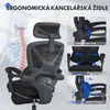 Ergonomická kancelářská židle FLEXISPOT s 3D opěrkou hlavy, Náhled obrázku produktu 5