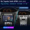 9'' Pro Toyota Yaris XP90 2005 - 2012 carplay  1+32G Náhled obrázku produktu 2