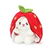 Pababo 40 cm Plüsch-Erdbeerhase, Plüschkaninchen, Produktbild-Vorschau 6