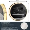 ZMH Specchio con illuminazione Specchio da parete rotondo Anteprima dell’immagine prodotto 2