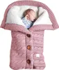 Baby Neugeborene gestrickte Wickeldecke Schlafsack Produktbild-Vorschau 1