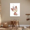 Wanddeko 60x80 cm - Kinder - Fuchs - Waldtiere, Deko, Deko Produktbild-Vorschau 2