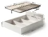Letto con contenitore 140x200 cm rete sollevabile in Anteprima dell’immagine prodotto 3
