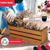 KOTARBAU® Doniczka balkonowa na kwiaty, 40x18x15 cm. Podgląd zdjęcia produktu 2