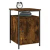 vidaXL Nachttisch Räuchereiche 40x42x60 cm Holzwerkstoff Produktbild-Vorschau 3