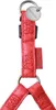 Harnais réglable Zolux Mac Leather 10mm Rouge [522050RO] Voir les images du produit 3