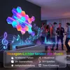 Pannelli luminosi LED esagonali RGBIC, sincronizzazione con Anteprima dell’immagine prodotto 2