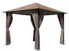 Ersatzdach für Pavillon Paris 3x3m Pavillondach Taupe Produktbild-Vorschau 8
