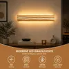 ZMH lampada da parete in legno LED 8W lampada da parete in Anteprima dell’immagine prodotto 2