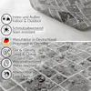 Tischdecke Wachstuch Gestreift Schwarz Robust Produktbild-Vorschau 1