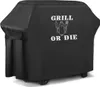 Deluxe Grillabdeckung, Schwarz, L 165x118x60 cm – Produktbild-Vorschau 1