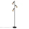 Lampada da terra Briloner Kuglo 3xE27 10 W nero Anteprima dell’immagine prodotto 2