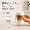 LAPRESO® Latte Macchiato Gläser Doppelwandig | Thermogläser Produktbild-Vorschau 2