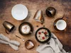 CreaTable, 25848, Golden Days Weiss, Müslischalen 2-tlg, Produktbild-Vorschau 3
