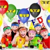 Set decorazioni compleanno per bambini Motivo ninja Anteprima dell’immagine prodotto 6