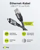 Ethernet-Kabel USB-C 3.1 auf RJ45, 1 m Produktbild-Vorschau 3
