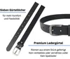 Ledergürtel  GERMANY, 3 cm breit, Gürtel für Damen und Produktbild-Vorschau 4