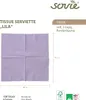 Sovie HORECA Serviette in Lila aus Tissue 3-lagig, 40 x 40 Produktbild-Vorschau 2