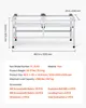 SucceBuy Waschmaschinen-Untergestell, 1230x635x625 mm Produktbild-Vorschau 7