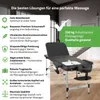 Habys Adele 3 Zonen Aluminium Massageliege | Massageliege Produktbild-Vorschau 2