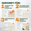 An infographic showing four different use cases for a mattress topper. Produktbild-Vorschau