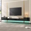 Merax TV-meubel, wandmontage, met glanzende deuren, TV-kast Productafbeelding-voorbeeld 6