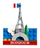 LEGO Iconic Magnetický model – Eiffelova věž, Sada na Náhled obrázku produktu 3