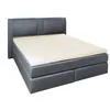 A bed with a fitted sheet on top, shown against a white background. Produktbild-Vorschau
