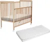 AT4 - Babybett Holz mit Matratze 60x120 ESSENTIEL Buche Produktbild-Vorschau 1